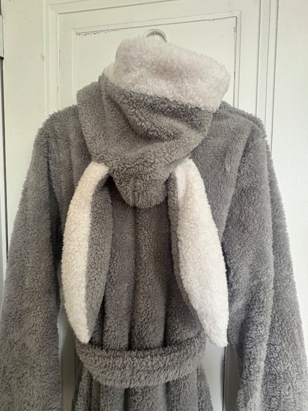 Cute Rabbit ear soft robe - Picture 4 of 5